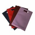 Multicolour plain 14 x 18 x 14 d cut non woven carry bag