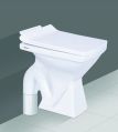 13 kg Ralisa Realware White Ivory White Plain Ceramic s trap square floor mounted european water closet
