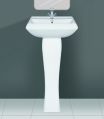 Ceramic White 21 kg Ralisa Realware Ivory White venus plain series wash basin pedestal set