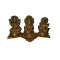 Polished 100 to 500 g Shanti Handicrafts Shrine HandiCrafts brass laxmi ganesh saraswati statue