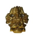 Golden Gold Plated 100 To 700 G Polished Shrine HandiCrafts brass panchmukhi hanuman