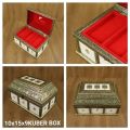 Rectangular Shrine HandiCrafts wooden jewelry box
