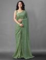 Unstitched Available in Different Color Chiffon Saree