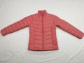 vg-23-w04 sweet coral high neck puffer jacket