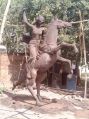 Fiberglass Polished S INDIA INDUSTRIES jhansi ki rani statue