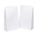 10 X 13 Inch White Kraft Paper Bag