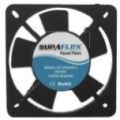 Metal Plastic Black Supaflex sfpl-ac 11025 panel cooling fan