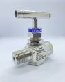 Stainless Steel Silver high pressure forged needle valve