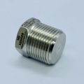 Stainless Steel Hexgonal Grey Polished instrumentation pipe hex plug