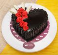 Square Round Rectangular Brown heart shape toothsome chocolate cake
