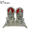 Rectangle Plate Laxmi Ganesha Statue