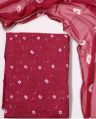 Cambric Cotton Unstitched Batik Bandhani Suits