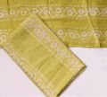 Pure Cambric Cotton Available In Various Colours Printed Khatli Mirror Work mirror khatli work cotton unstitched batik bandhani suits