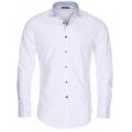 Cotton Regular Collar White Full Sleeve men plain shirt