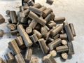 Common groundnut shell biomass briquettes