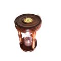 Wooden Steel Aluminum and Brass Polished hourglass brass sand timer