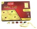 Kidz Valle Indian Ludo, Pachisi, Pagadeyaata, Barakatta, Ancient India Series, Indian Traditional Board Game - Blue