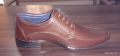 Pure Leather mens brown formal shoes
