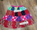 patchwork Mini  skirts
