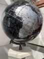12 Inch Decorative World Globe with Marble Base