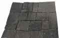 Slabs black rustic slate stone slab