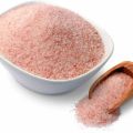 Pink Granules rock salt