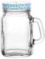 130 ML Handle Mason Glass Jar