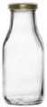 300 ML Square Milk Glass Bottle