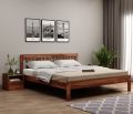 Sleepowell Sheesham wood Bed without storage