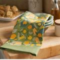 Rectangle Multi color printed tea towel