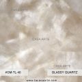 Glassy Quartz Semi Precious Stone Slab Tile