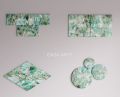 Green Fluorite Gemstone Tile