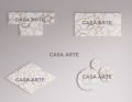 White Agate Gemstone Tile