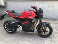 Black Red Electric Motorcycles