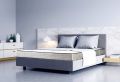 Aerocom Rectangular Grey Plain orthopedic memory foam mattress