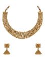 CNB30983 Gold Finish Antique Necklace Set