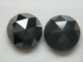 NATURAL BLACK ROSE CUT DIAMOND