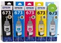 Epson Ink bottles &amp;ndash; L673 set of 6