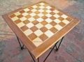 wooden chess board acacia boxwood