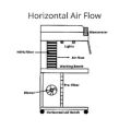 New UR Biocoction horizontal laminar air flow