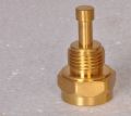 Polished Rounded Golden brass temperature switch housings