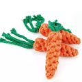 Rope Multi Color carrot cotton dog toy