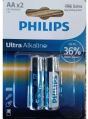 LR6 Philips Ultra Alkaline AA/2 Battery, 1.5V at Rs 18/piece in Mumbai