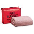 Fiberglass Red Plain fire safety blankets