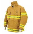 Yellow Plain fire fighter jacket