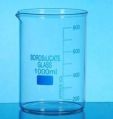 Transparent Adarsh International borosilicate glass beaker