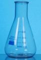Borosilicate Glass Transparent Plain New Adarsh International Laboratory Conical Flask
