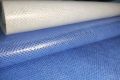 Sun Pro White & Blue Plain bopp laminated non woven fabric