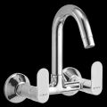 Sink Mixer Wall Mounted with Swinging Spout
