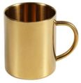 Round Plain brass mugs